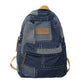 Patchwork Denim Backpack