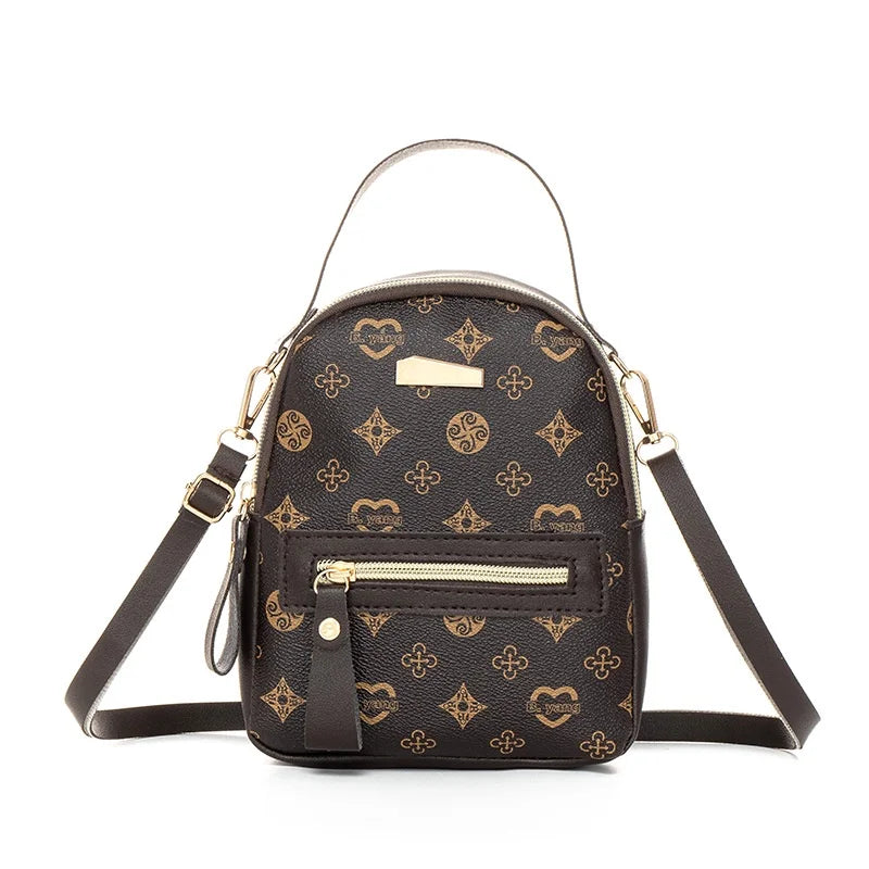 Fashionable Leather Backpack
