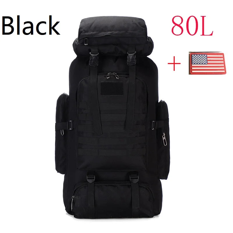 80L/100L Waterproof Outdoor Travel Backpack