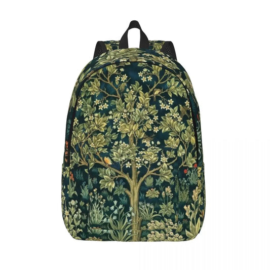 Canvas Print Women Backpack