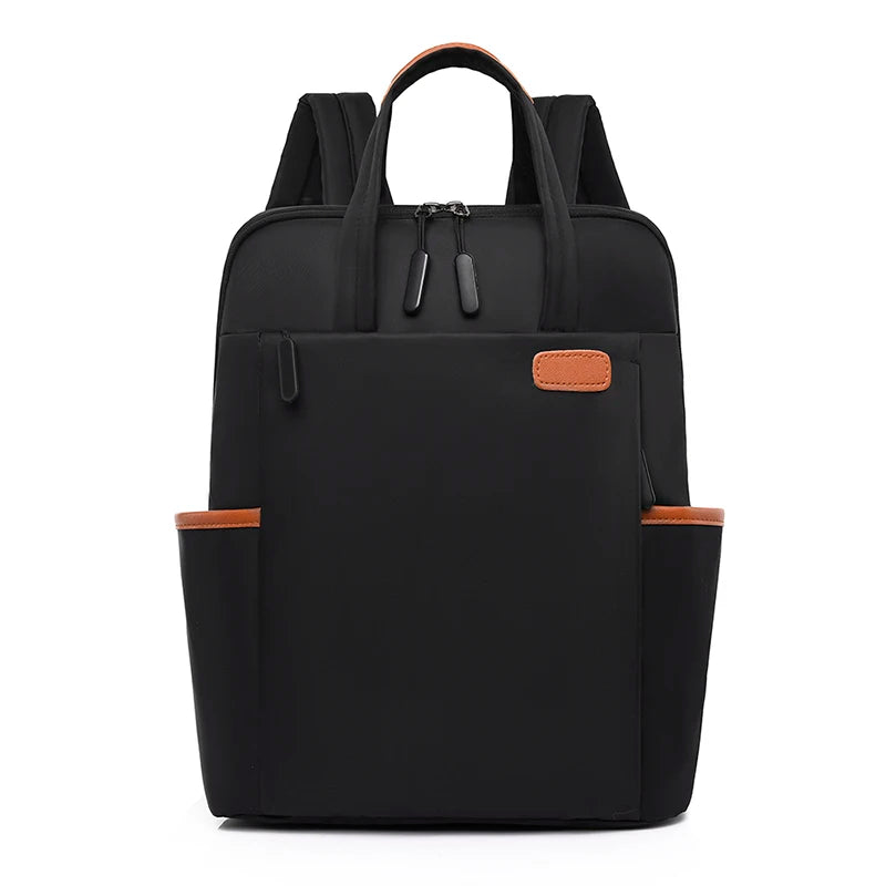 Waterproof PU Leather Travel Backpack