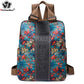 Modern Women's Canvas Backpack for School & Travel