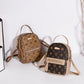 Fashionable Leather Backpack