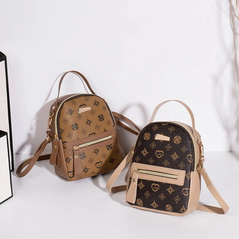 Fashionable Leather Backpack