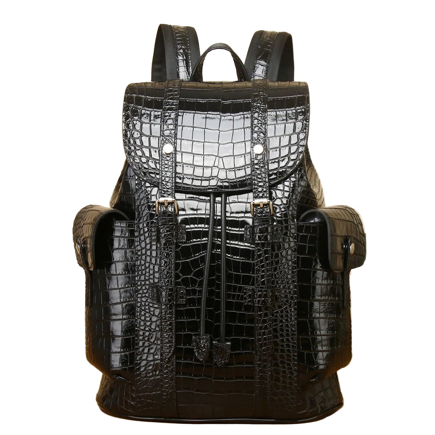 Large PU Leather Backpack