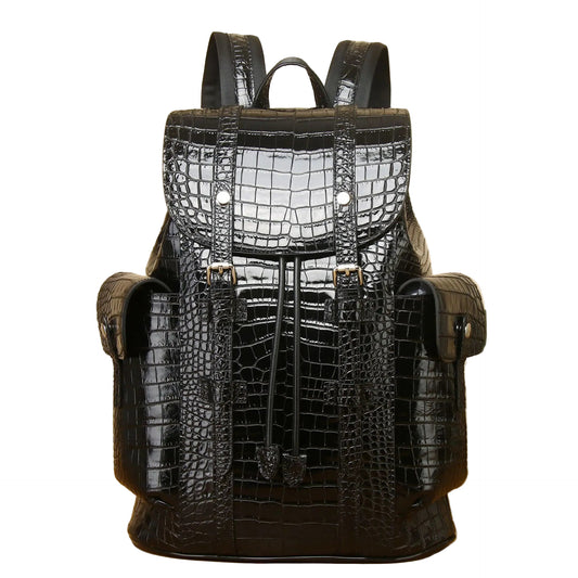 Large PU Leather Backpack