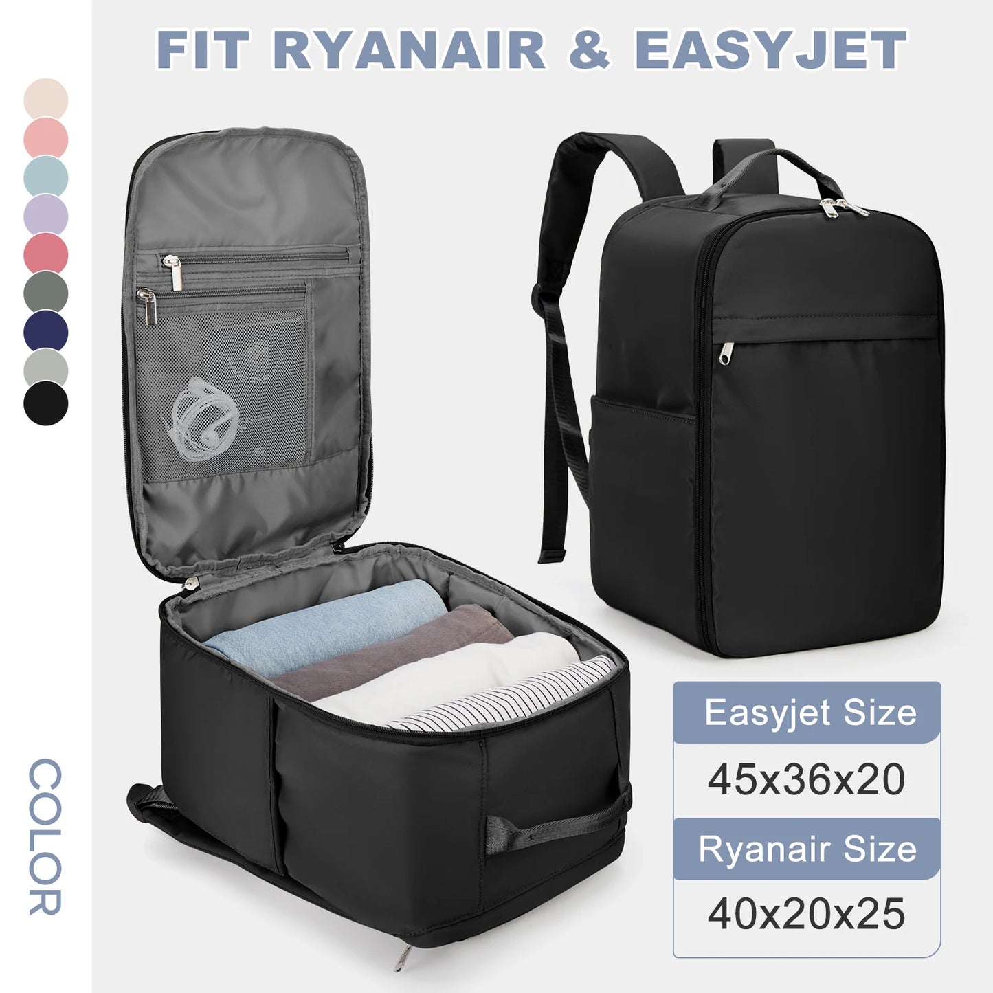 Huge Travel Canvas Backpack