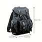 Casual Student Leather Backpack