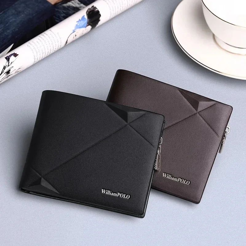 Genuine Leather Bifold RFID Wallet