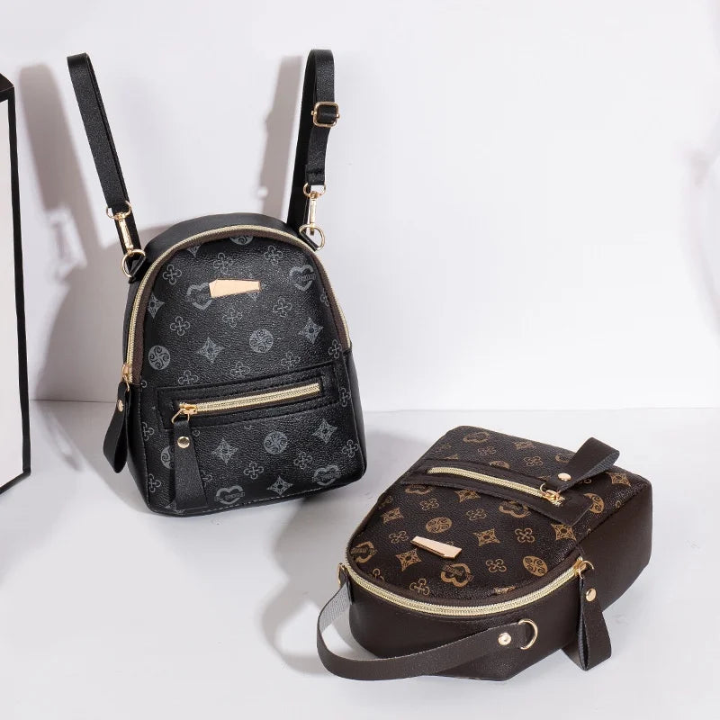 Fashionable Leather Backpack