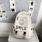 Trendy Waterproof Nylon Backpack
