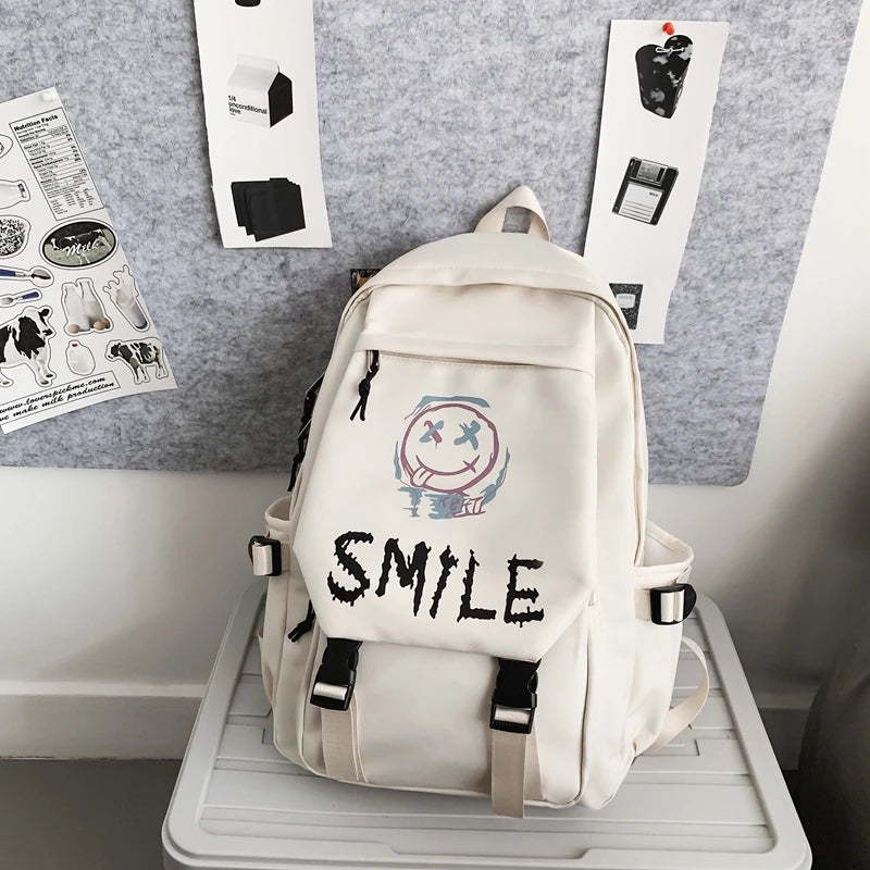 Trendy Waterproof Nylon Backpack