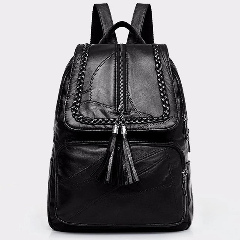 Casual Vintage PU Leather Backpack
