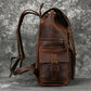 Vintage Brown Leather Backpack