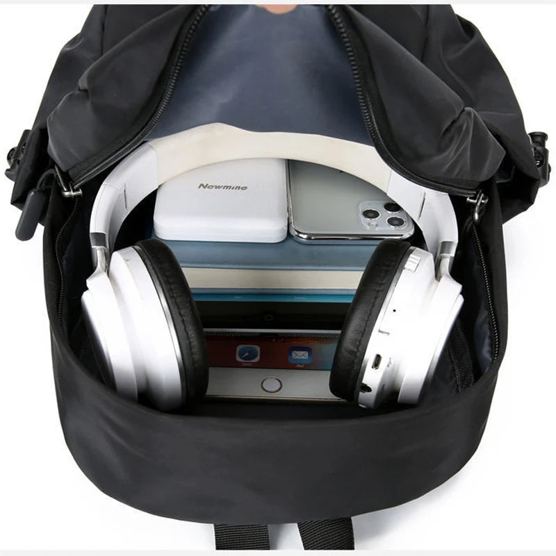Waterproof Men's Canvas Designer Backpack