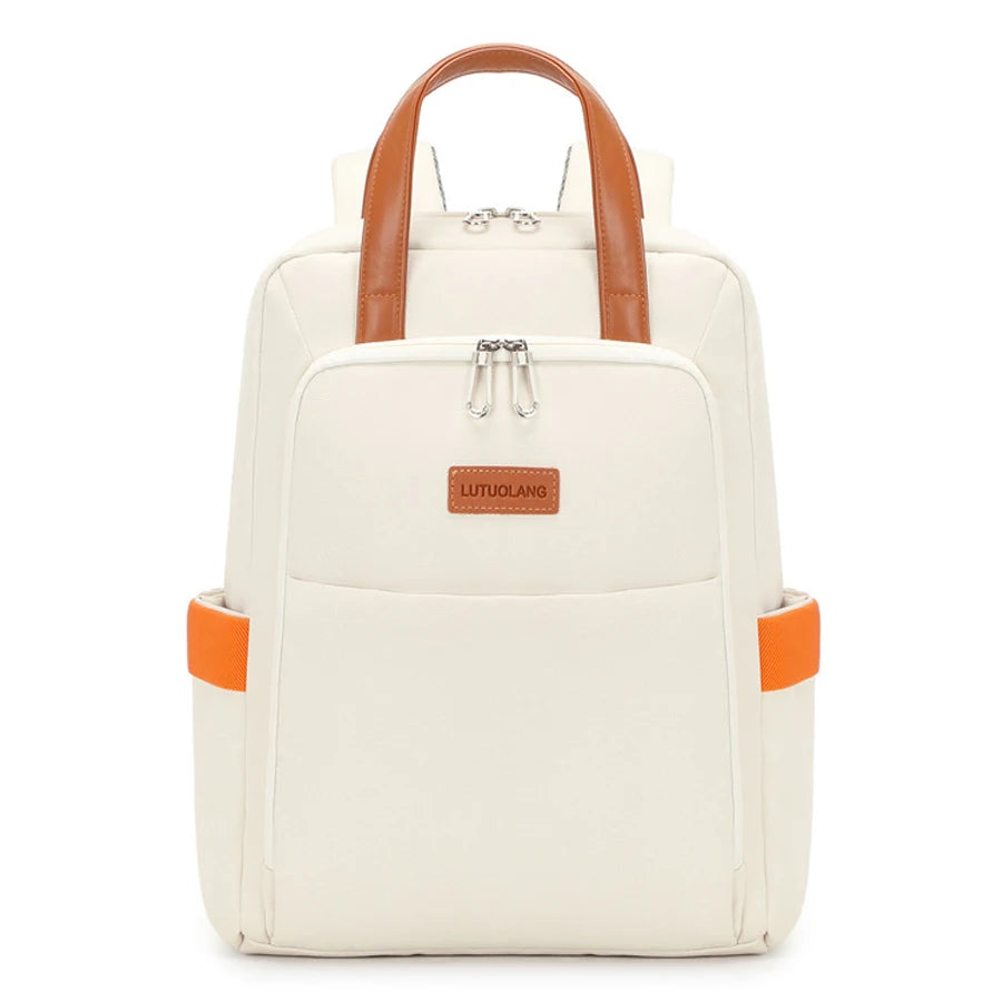 Candy Colour Canvas Backpack