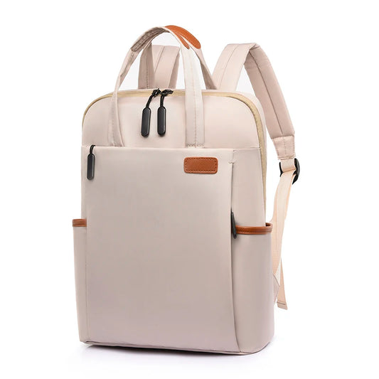 Waterproof PU Leather Travel Backpack