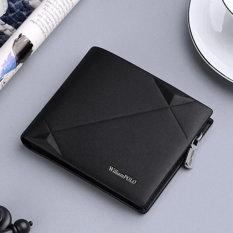 Genuine Leather Bifold RFID Wallet