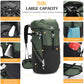 50L Waterproof Mountain Backpack