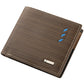 Leather Wallet with Coin Bag