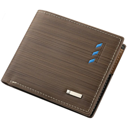 Leather Wallet with Coin Bag