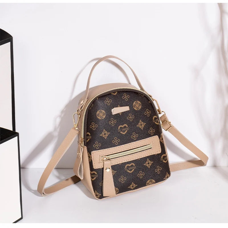 Fashionable Leather Backpack