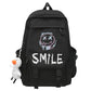 Kawaii Preppy Nylon Backpack for Stylish Student