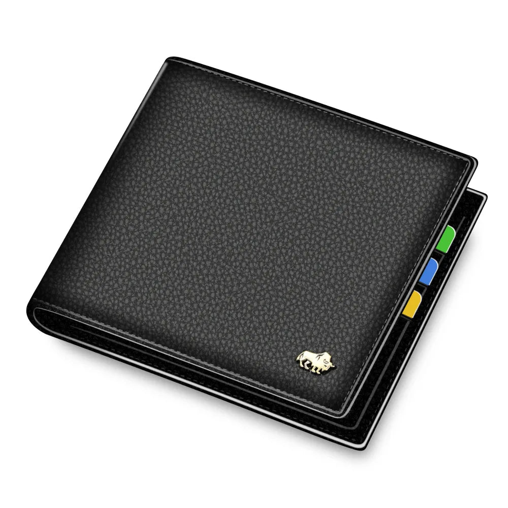 Genuine Leather Wallet with Coin Slot