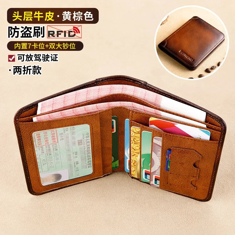 Business Style Leather Wallet