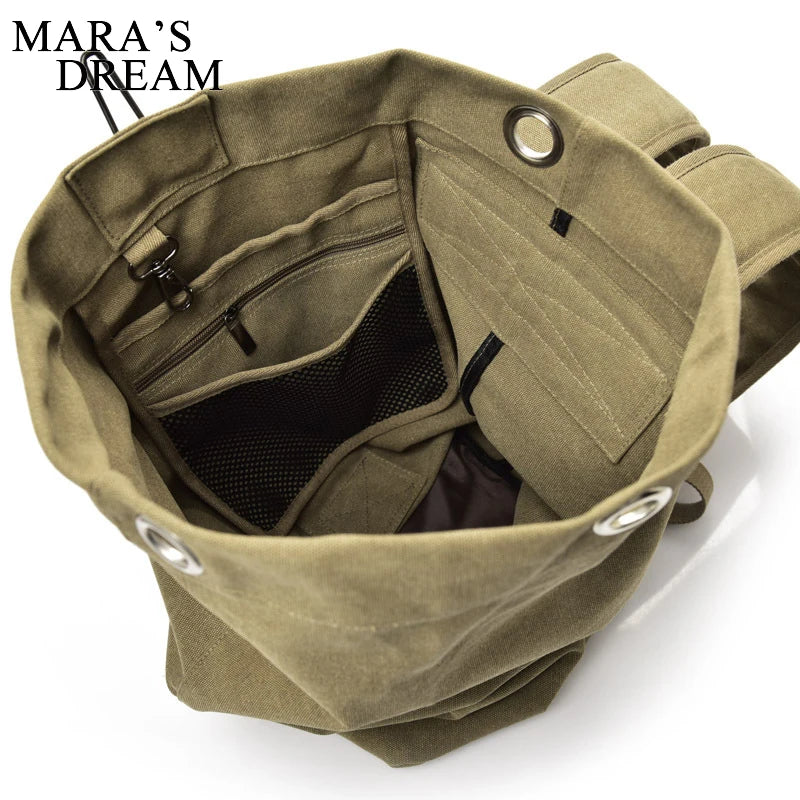 Multipurpose Military Canvas Backpack