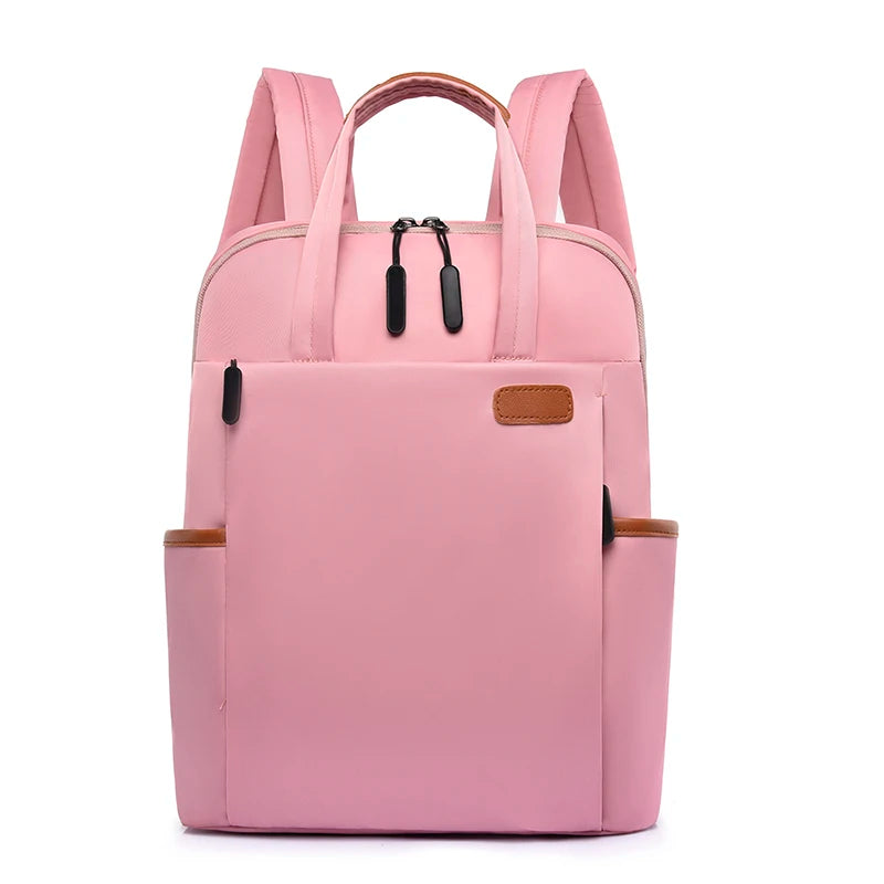 Waterproof PU Leather Travel Backpack