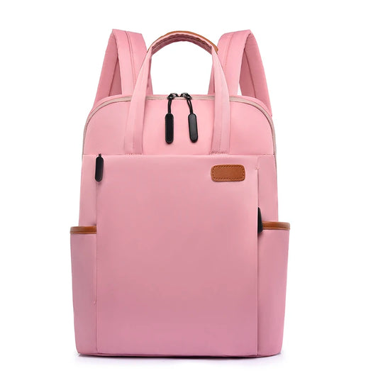 Waterproof PU Leather Travel Backpack