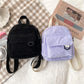 Mini Corduroy Backpack