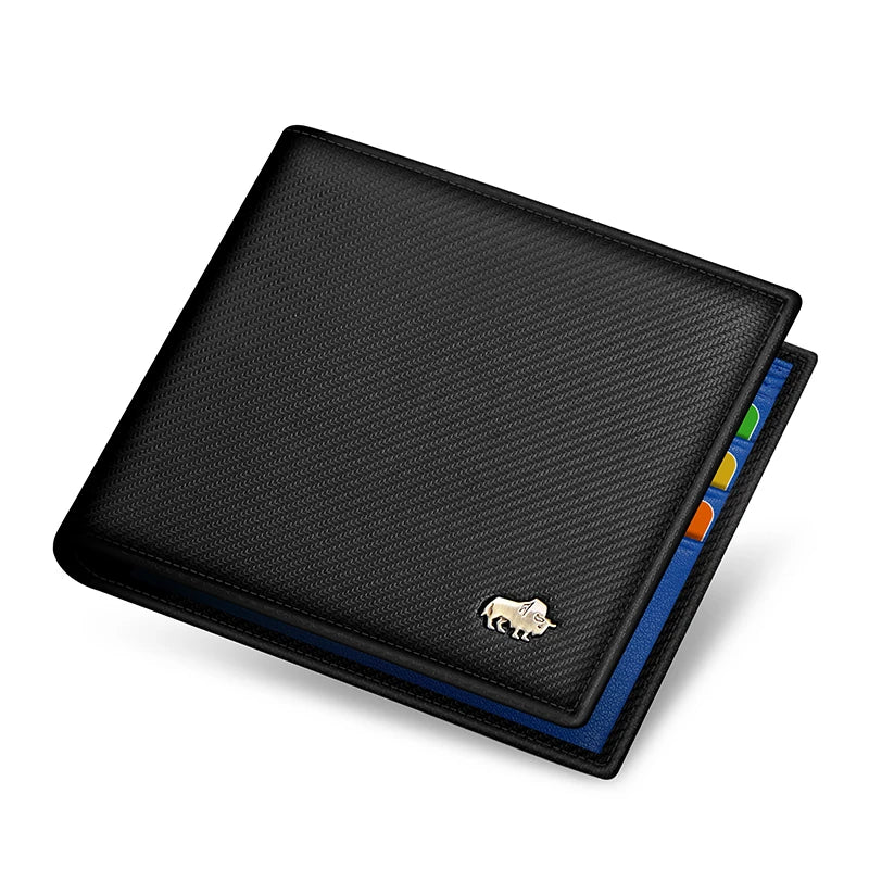 Genuine Leather Wallet with Coin Slot