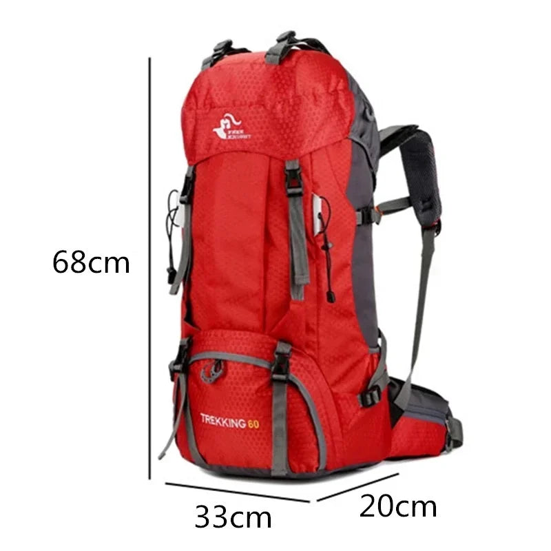 60L Waterproof Climbing Backpack