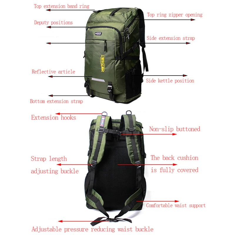 Stylish Travel Backpack with Large Capacity