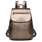 Retro Women Leather Backpack