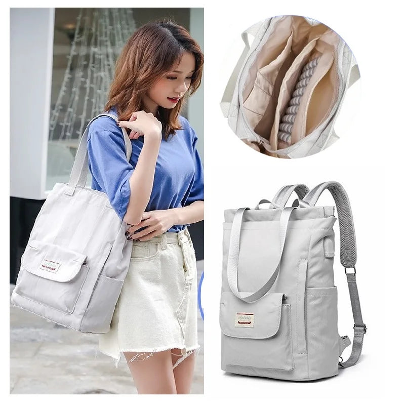 15 Inch Laptop Canvas Backpack