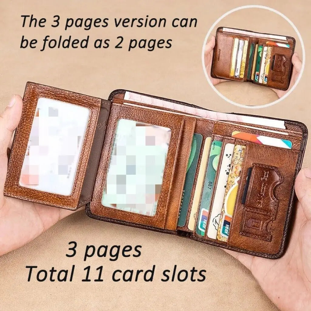 Business Style Leather Wallet