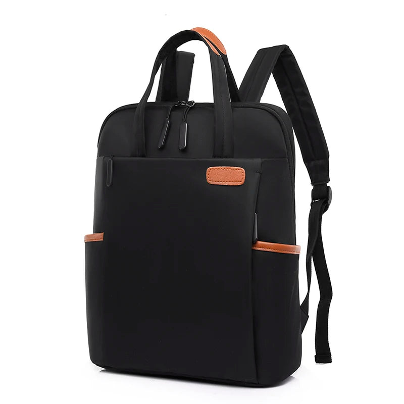 Waterproof PU Leather Travel Backpack