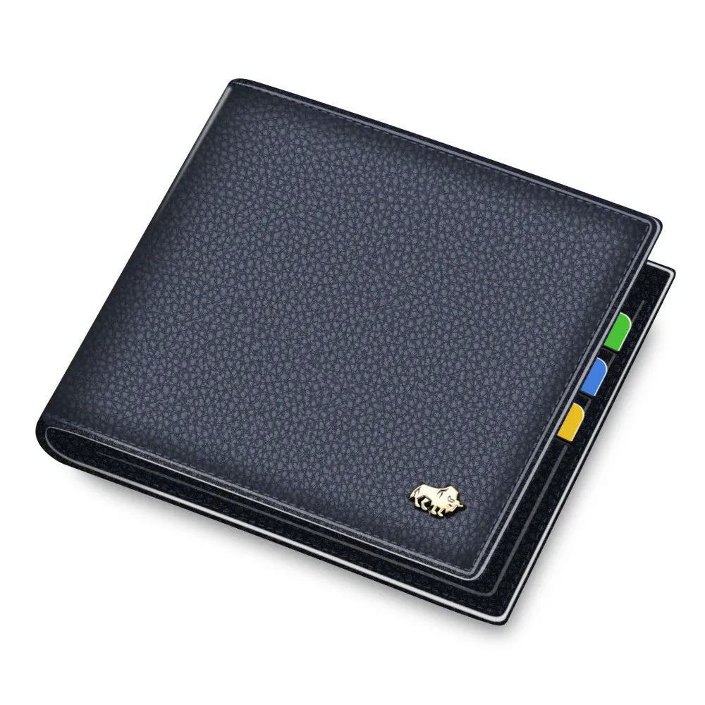Genuine Leather Wallet with Coin Slot