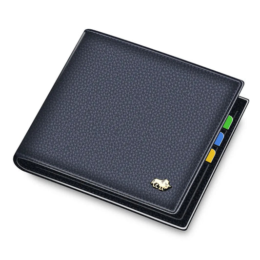 Genuine Leather Wallet with Coin Slot