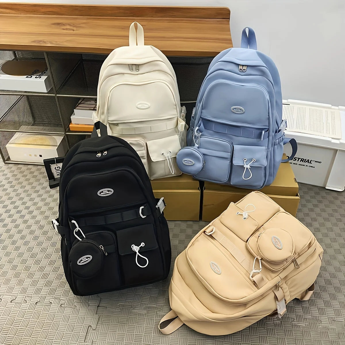Simple Large Capacity Laptop Backpack