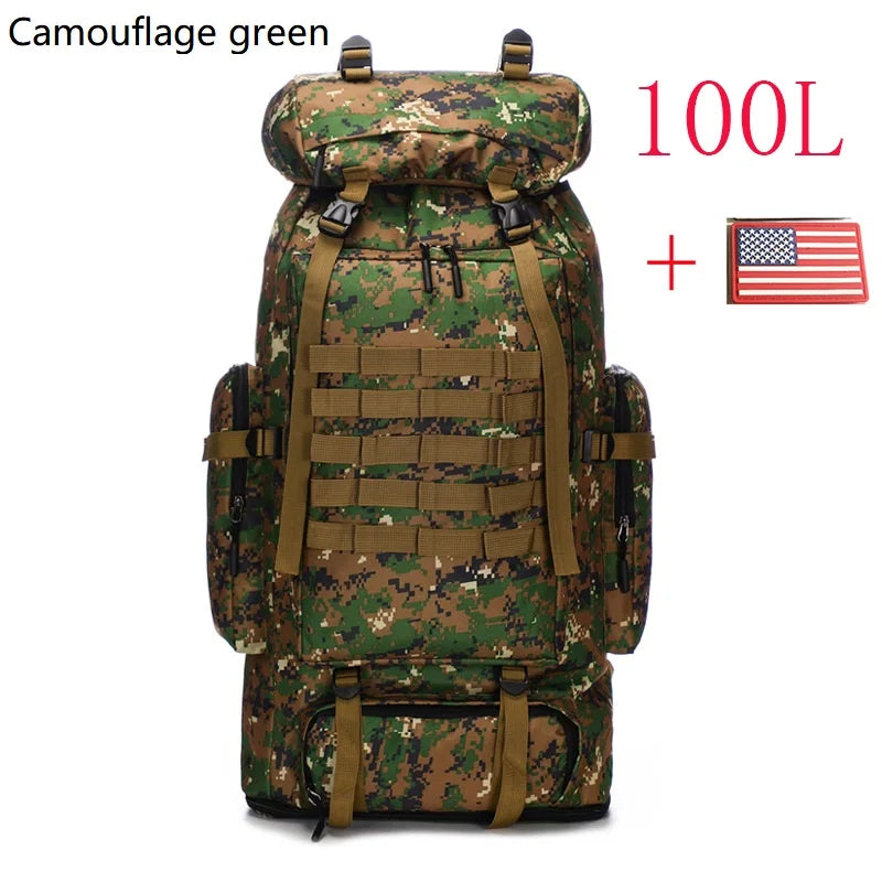 80L/100L Waterproof Outdoor Travel Backpack