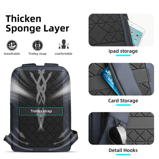 Stranger Things Multifunction Backpack with USB Charging Spot