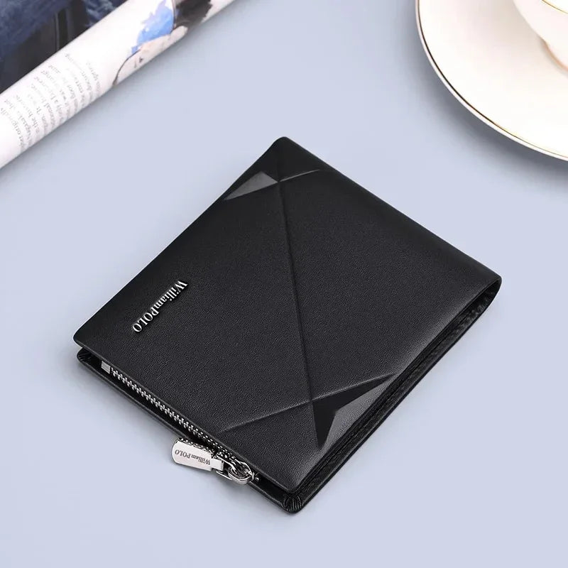 Genuine Leather Bifold RFID Wallet
