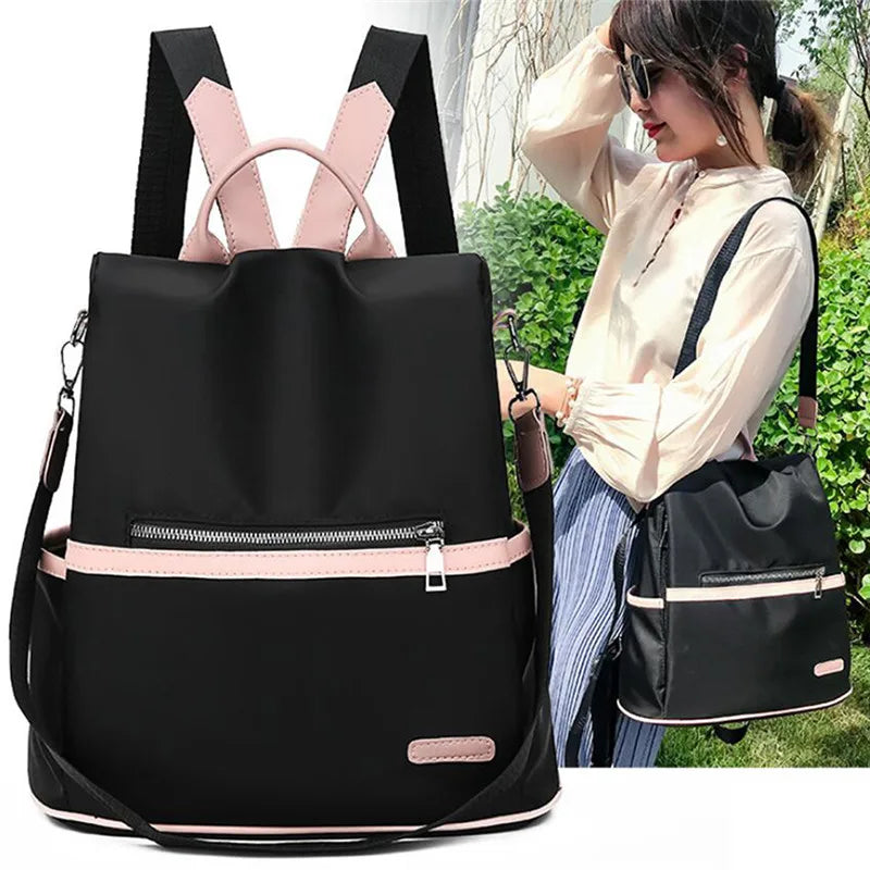Oxford Waterproof Satchel Backpack