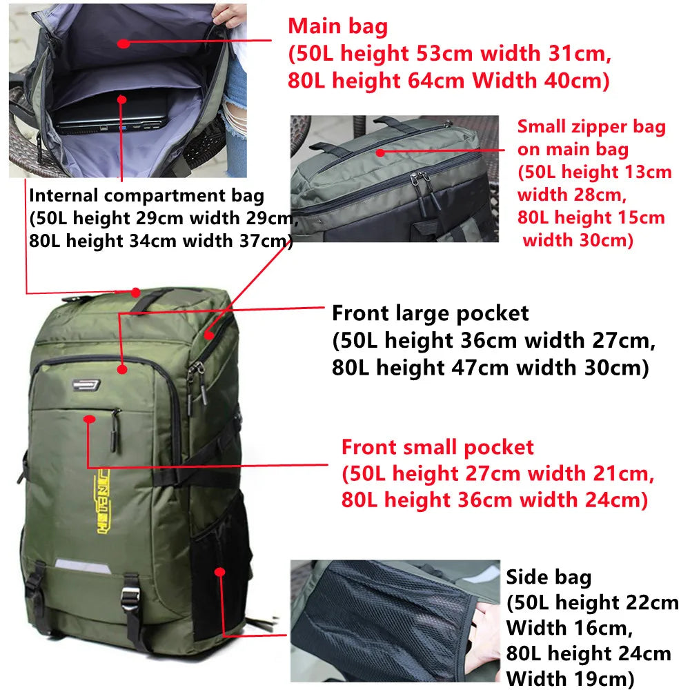 Stylish Travel Backpack with Large Capacity