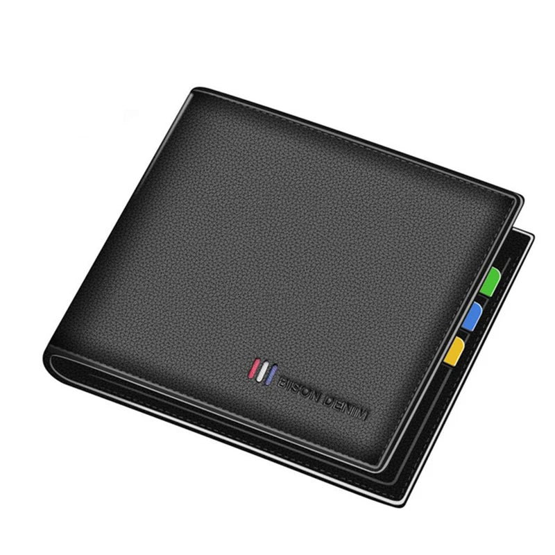 Genuine Leather Wallet with Coin Slot
