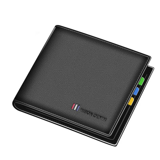 Genuine Leather Wallet with Coin Slot